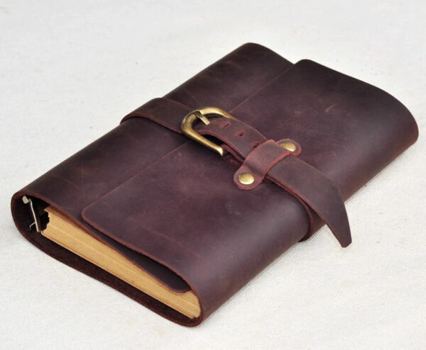 Handcrafted Antique Leather Journal - Image 2