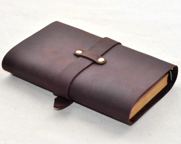 Handcrafted Antique Leather Journal - Image 3